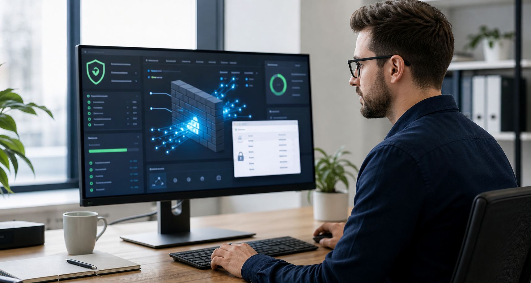 Website-Sicherheit durch Updates, Firewall und starke Passwörter verbessern
