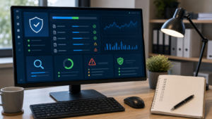 Malware-Scan und Sicherheitsprüfung für eine WordPress-Website